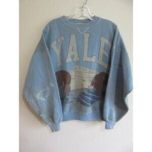 Classic College Football YALE 1919-1964 60's Circa USA Distressed XL Sweatshirt